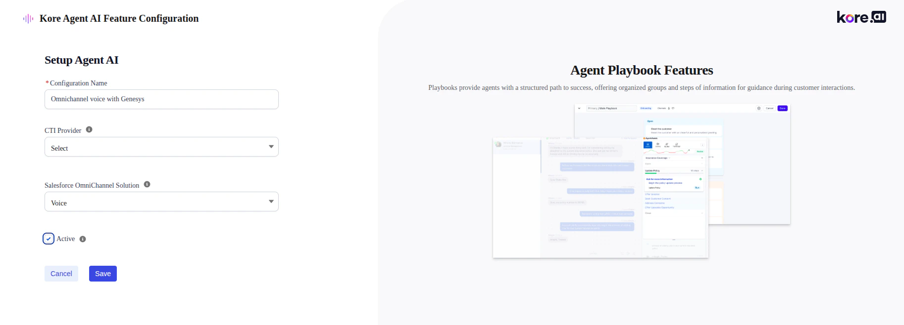 save-kore-agent-assist-feature-configuration