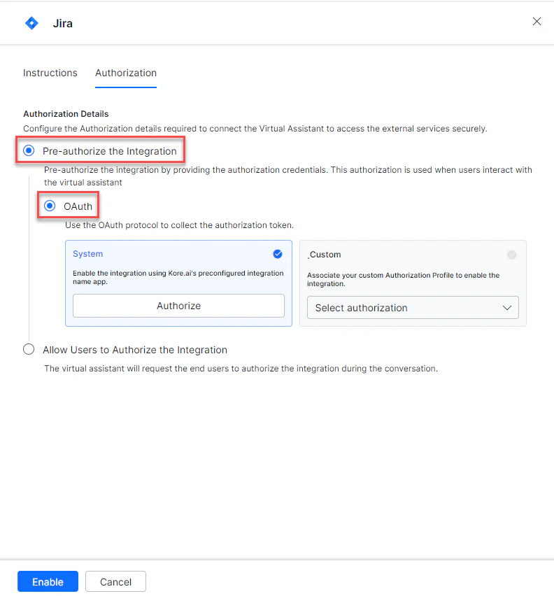 Authorization Type-OAuth
