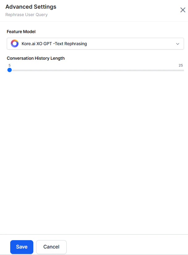 Conversation History Length