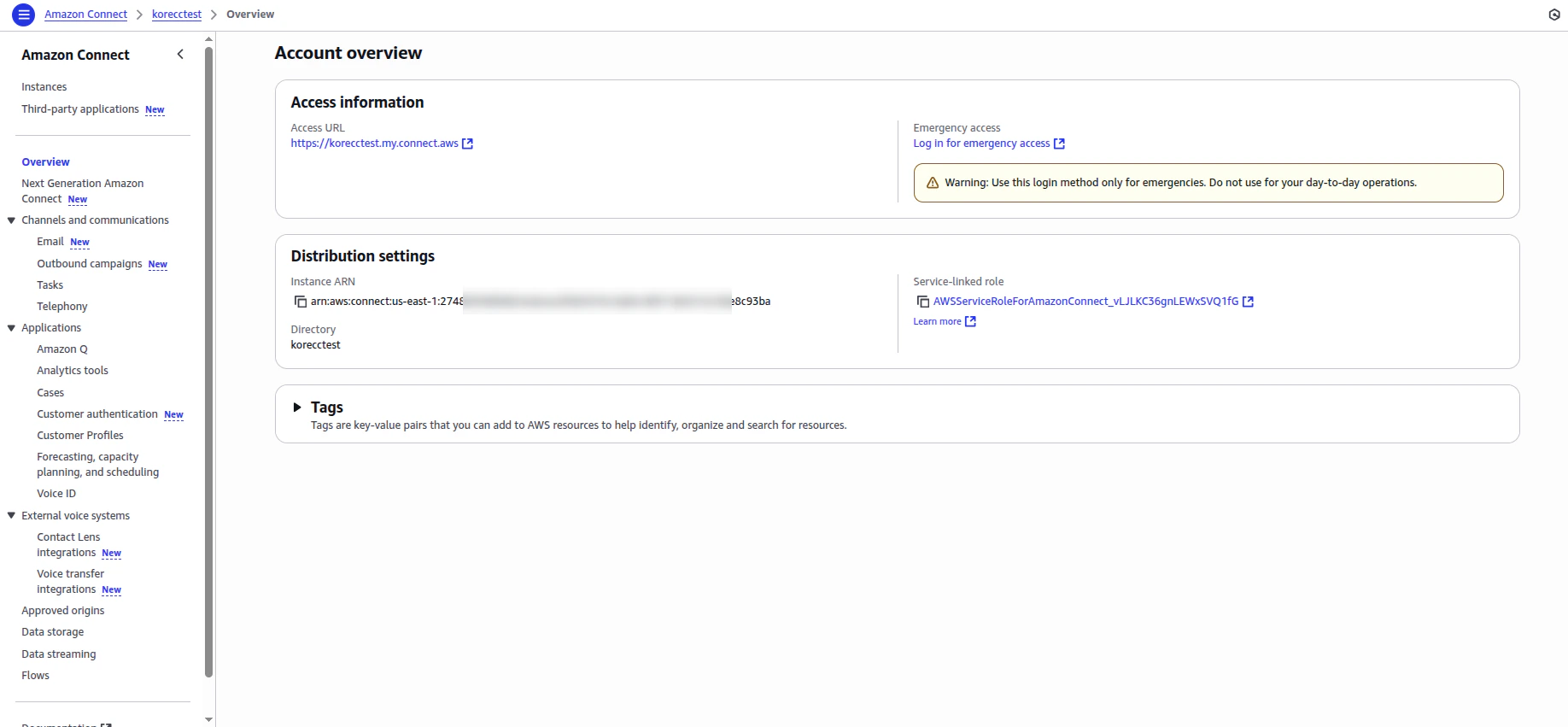 aws-connect-access-url