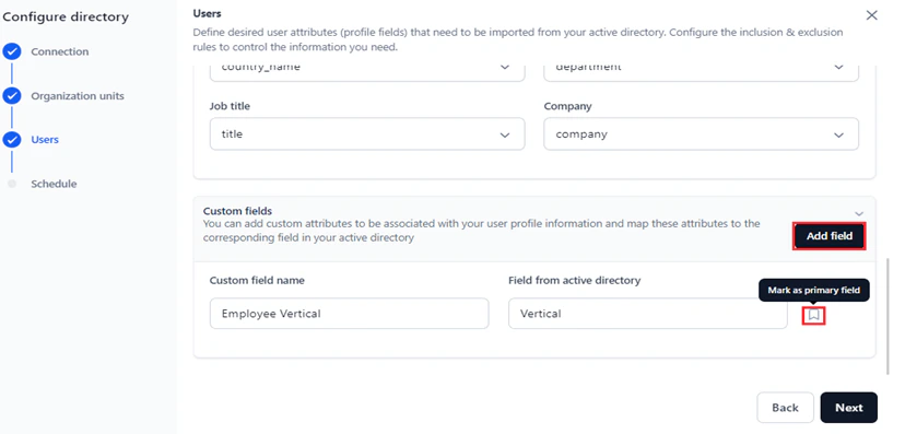 manage custom field
