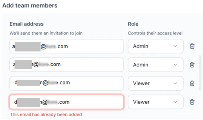 duplicate invitation