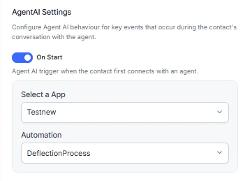 Agent AI Settings