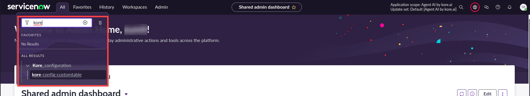 kore-config-customtable