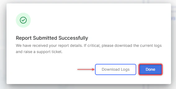 Confirmation Message