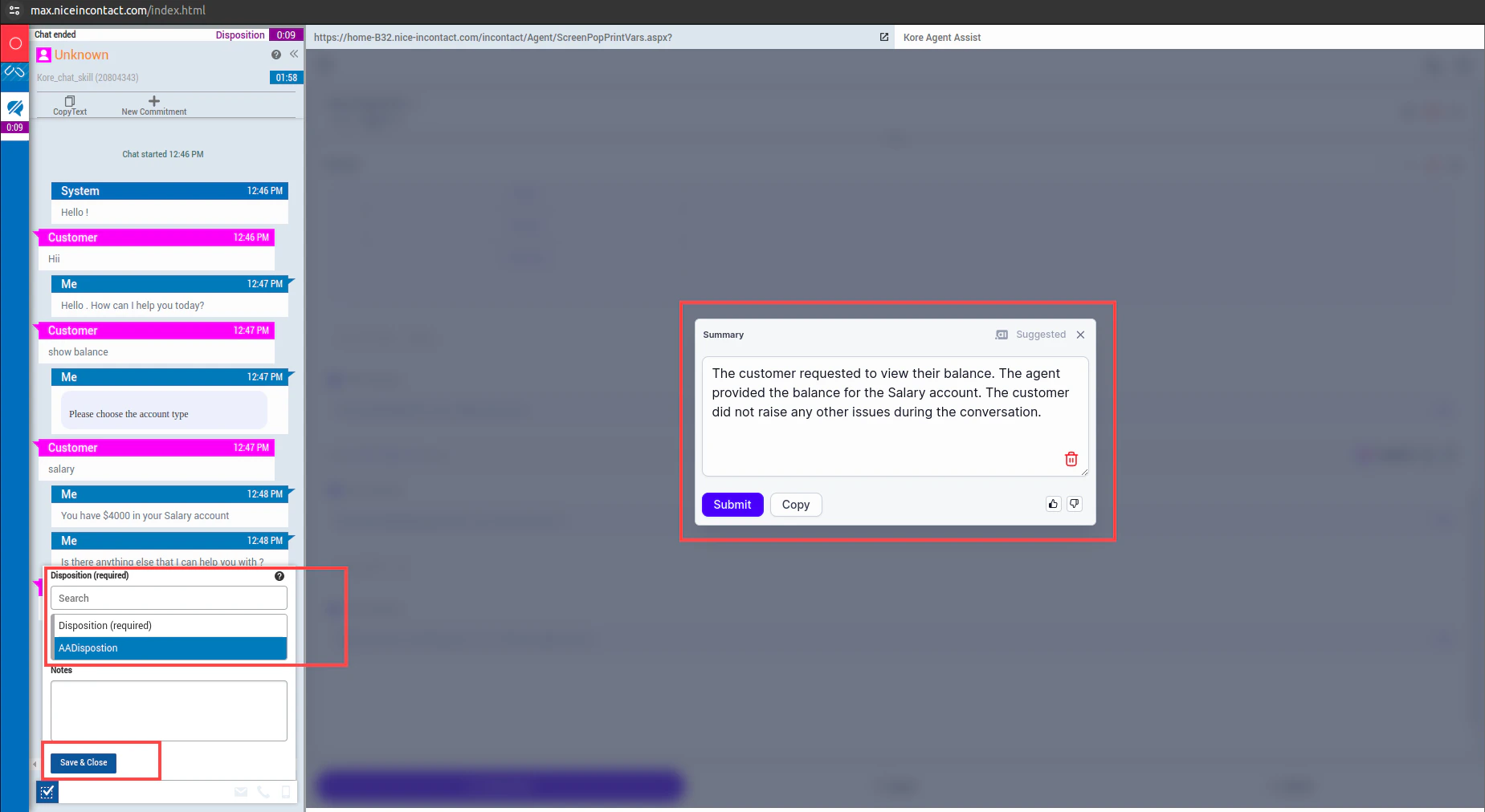 chat-summary-and-disposition