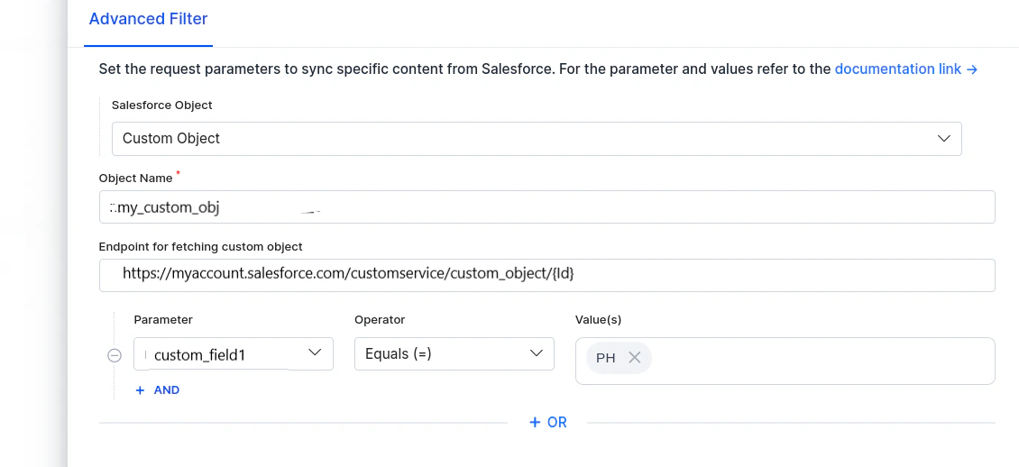 Custom Object Example