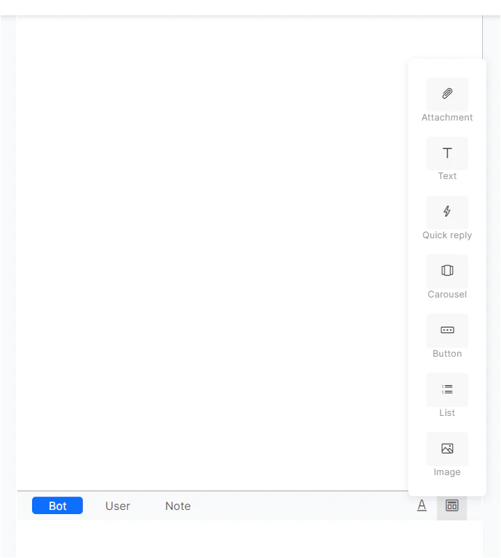 Bot message templates