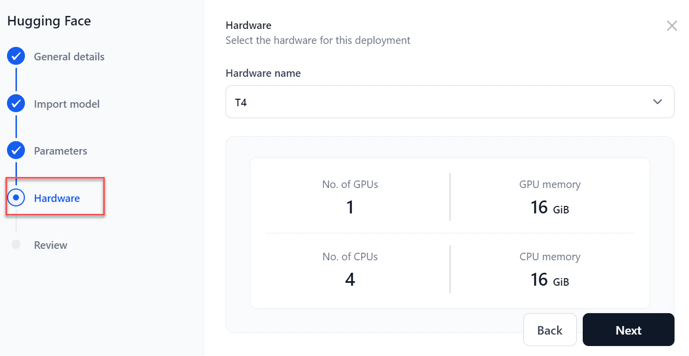 Deploy Hugging Face Hardware