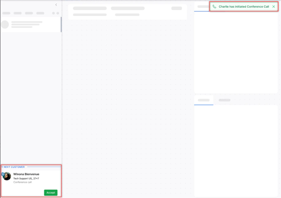 Initiate Conference Call