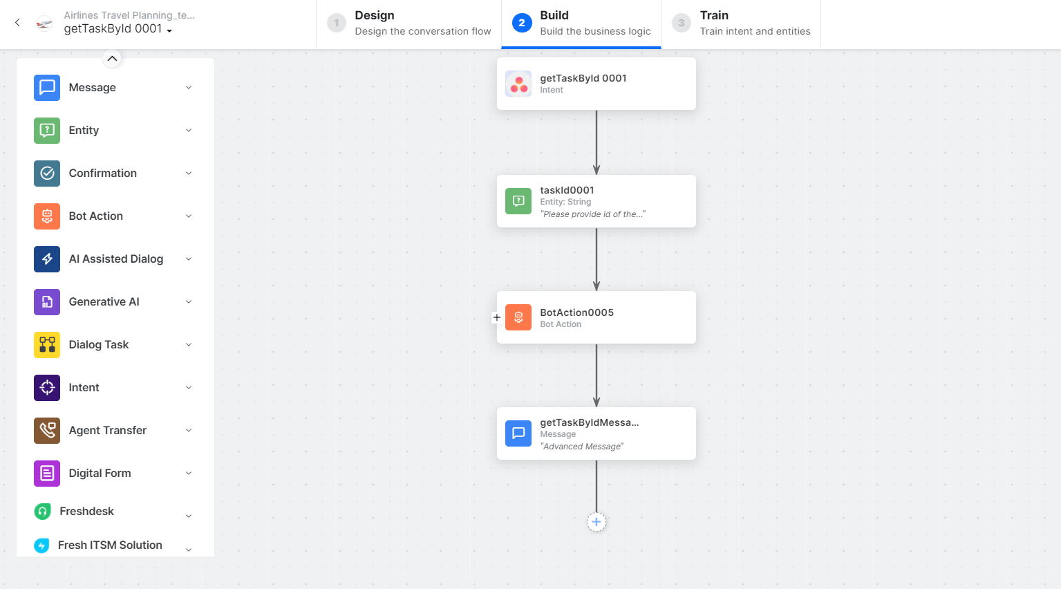 Dialog task added