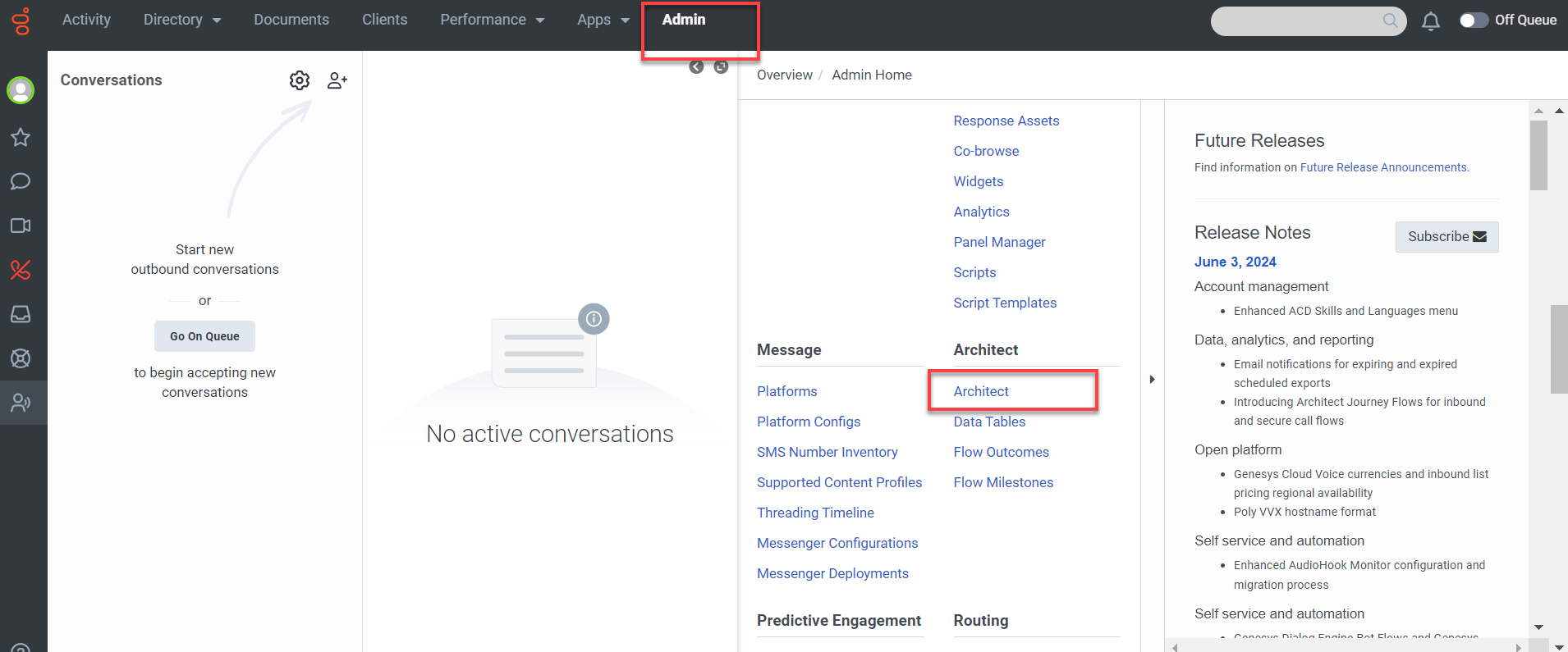 Admin Architect