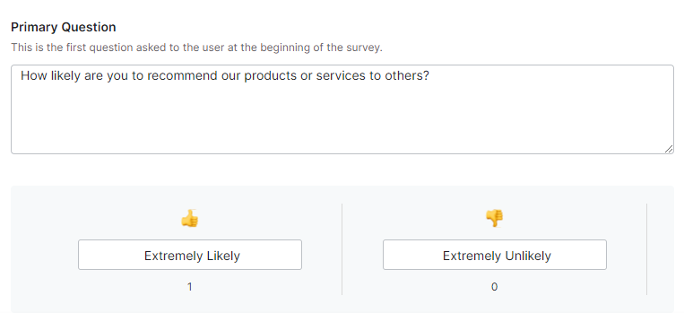 Like/Dislike options