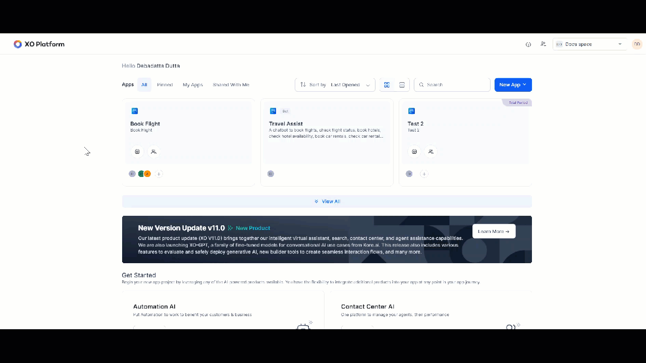 Invoices Navigation