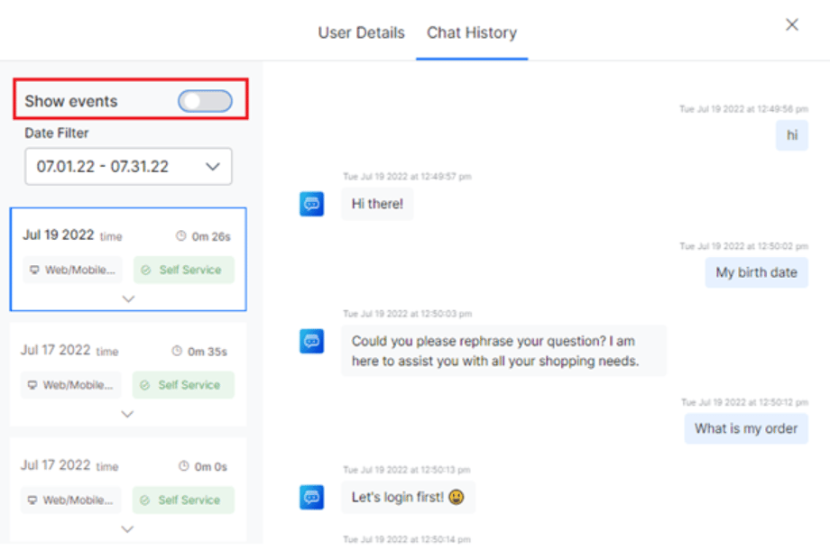 Enriched Chat Transcript 1