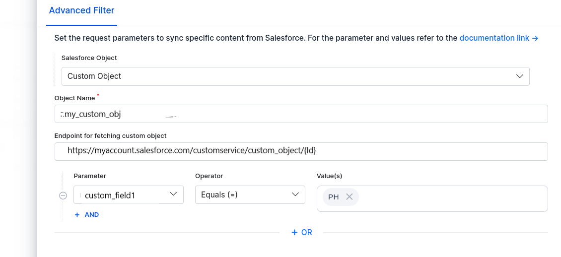 Custom Object Example