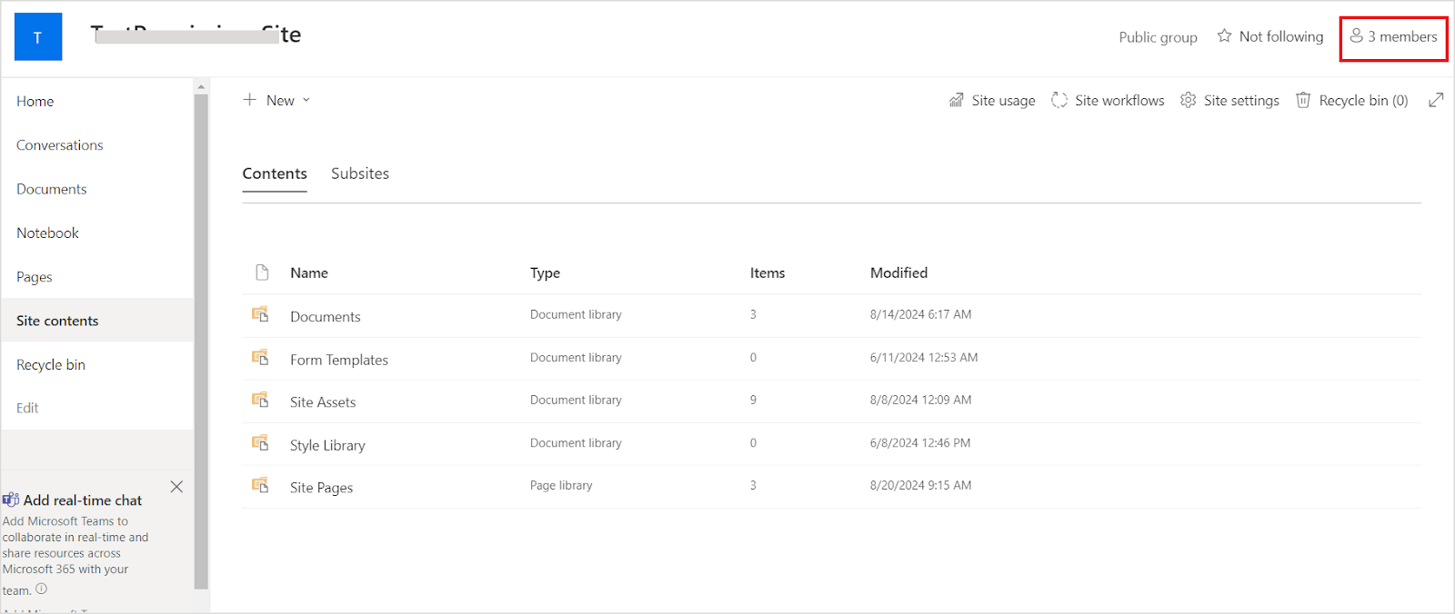 Office 365 Membership