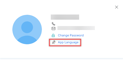 App Language