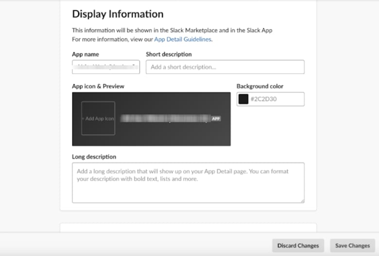 App icon customization