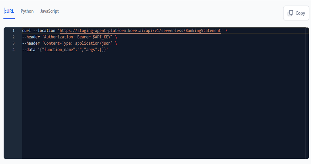 curl code