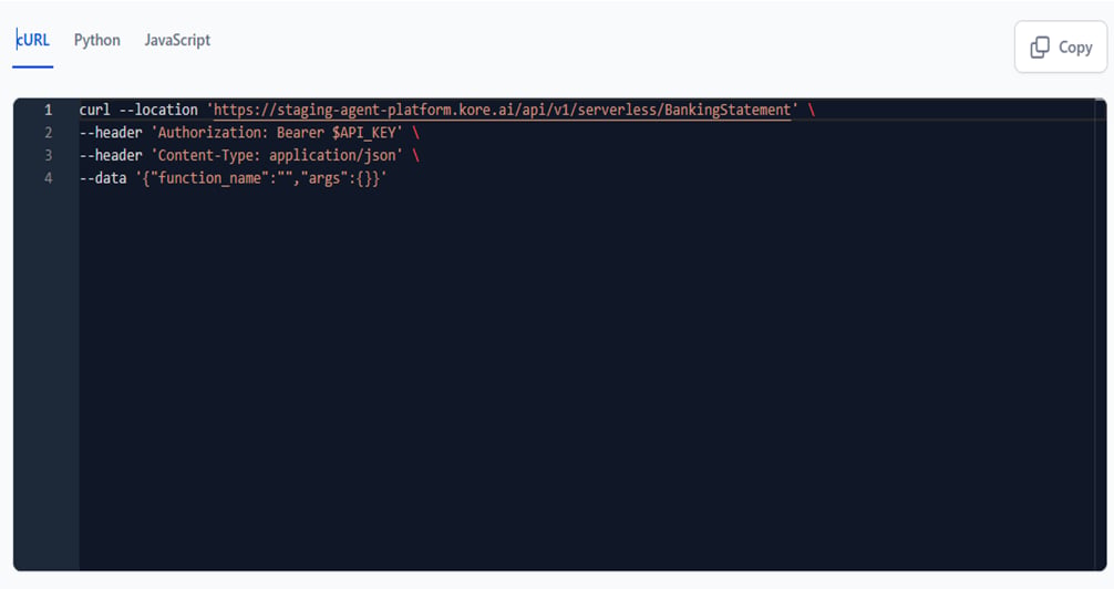 curl code