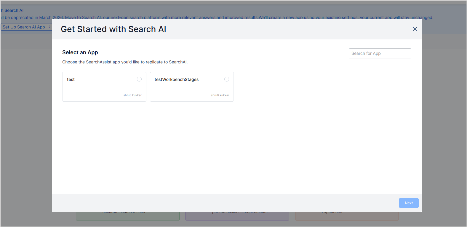 Select App