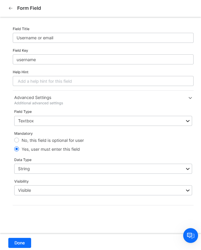 Adding Form Fields