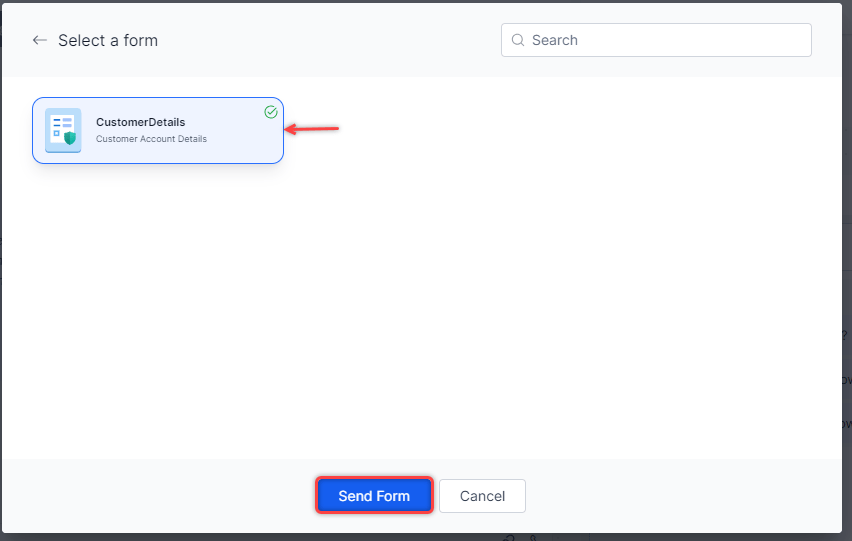 Select Form