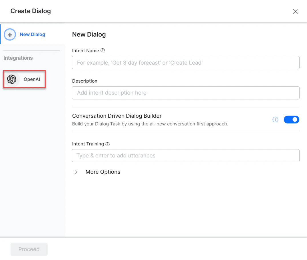 Integration -- OpenAI