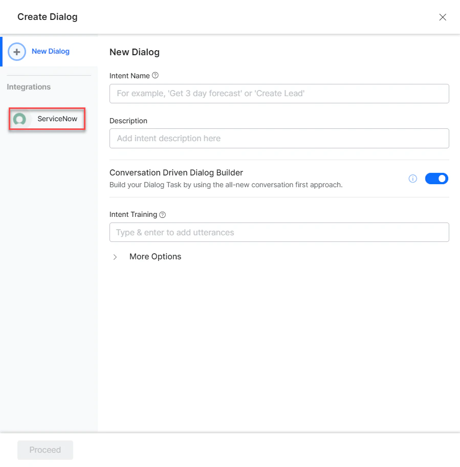 Integration - Servicenow