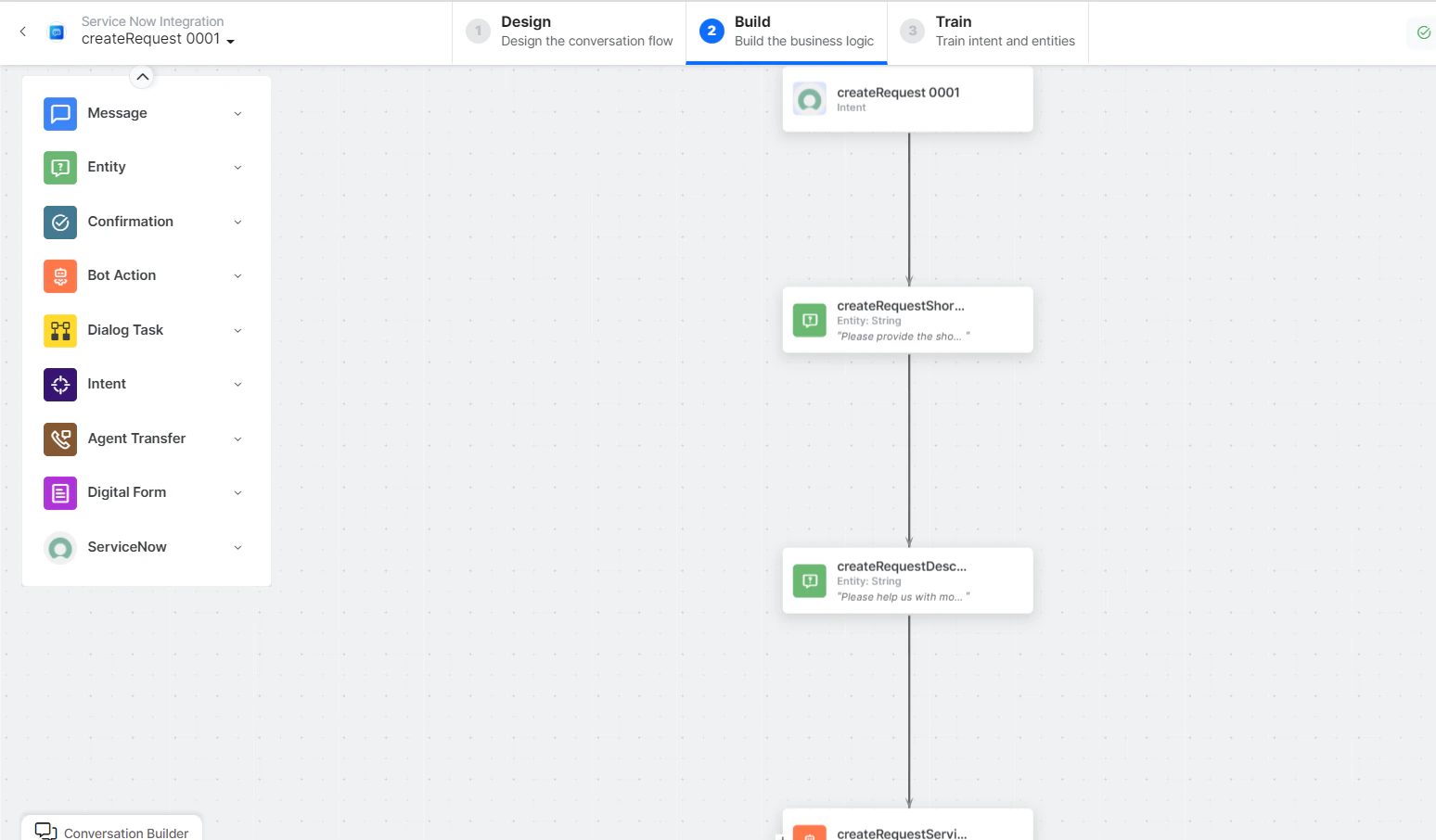 Create Request dialog task added