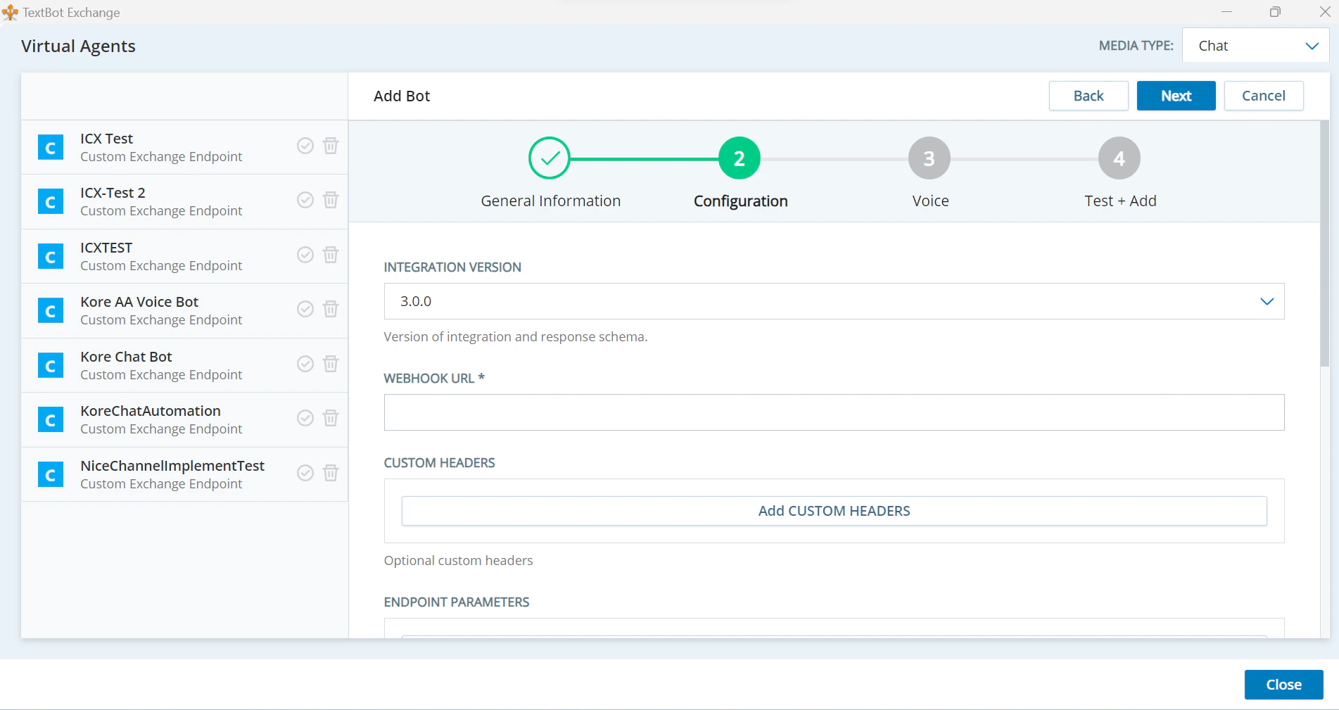 Integration version - 3.0.0