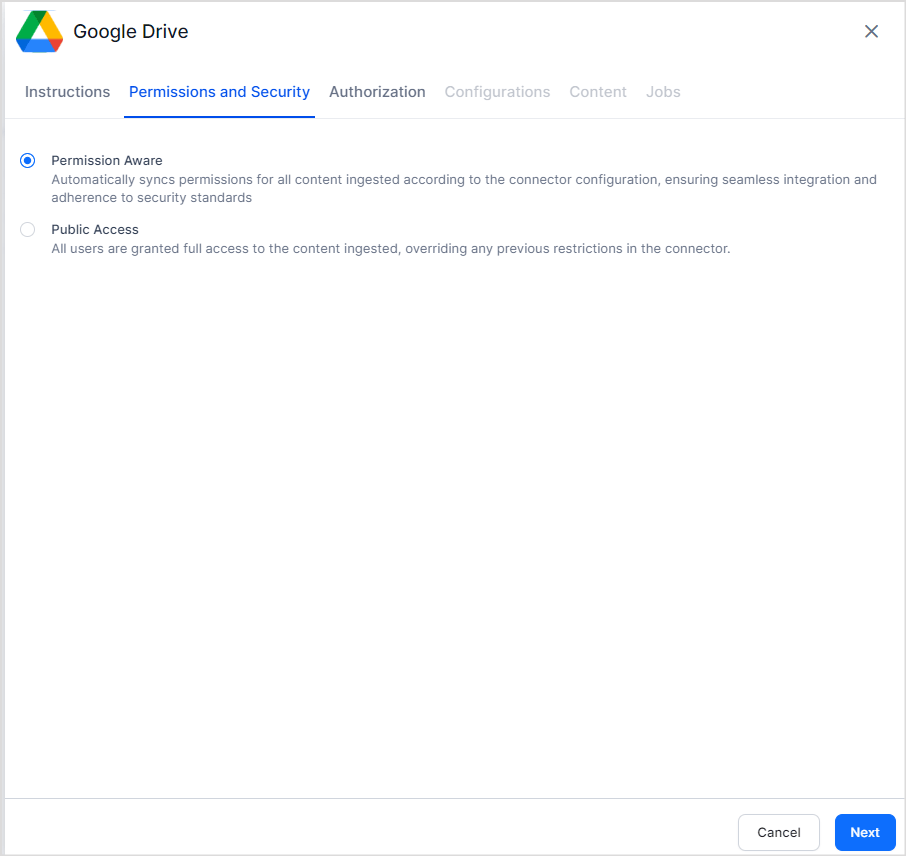Permissions Config