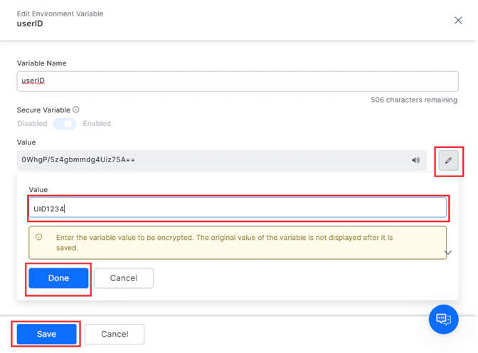 Edit Environment Variable - Click Edit