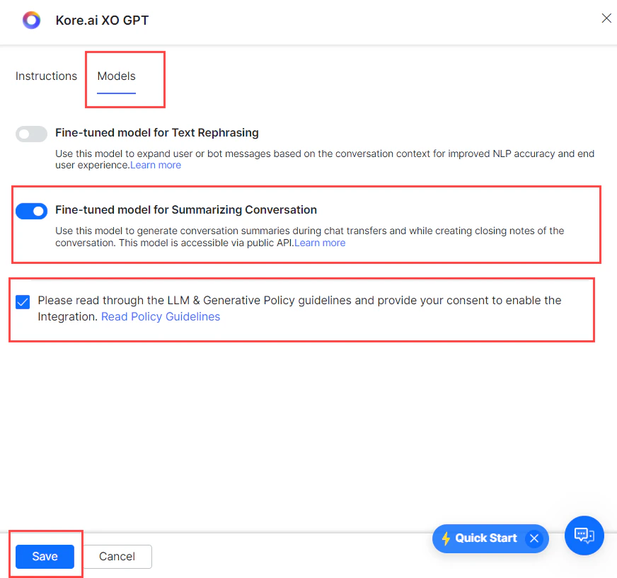 LLM GenAI Policy Guidelines