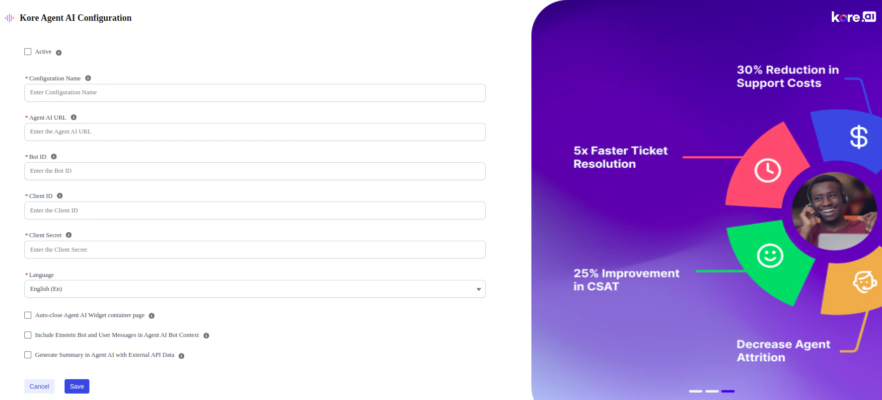 agentai-configuration-page