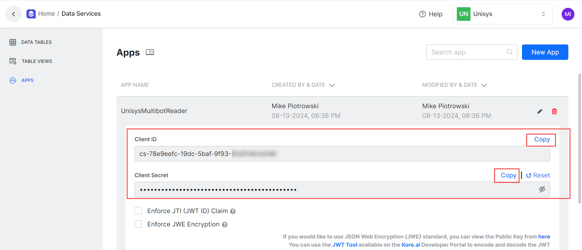 client-id-client-secret-values