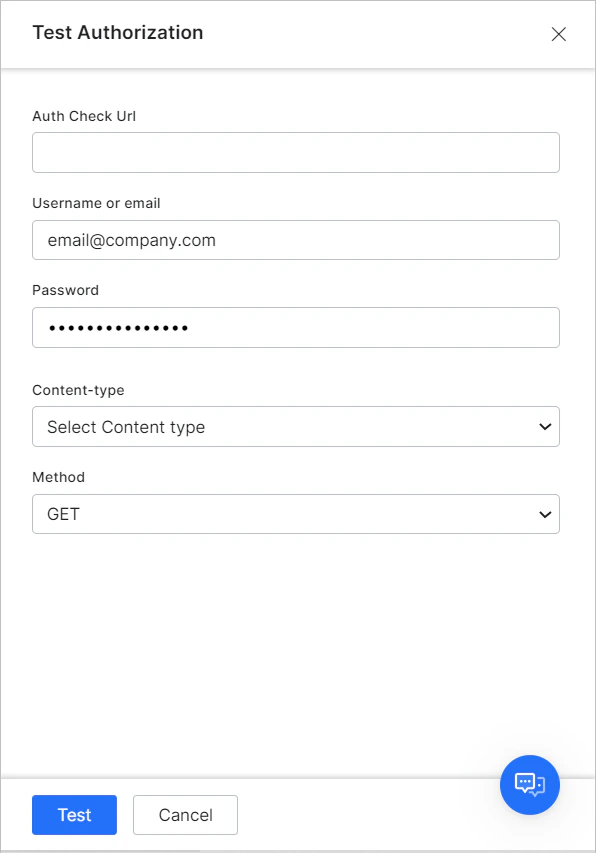 Testing the Authorization