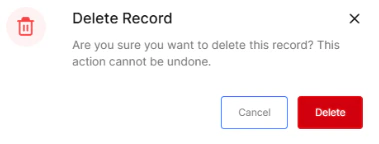 Delete Record