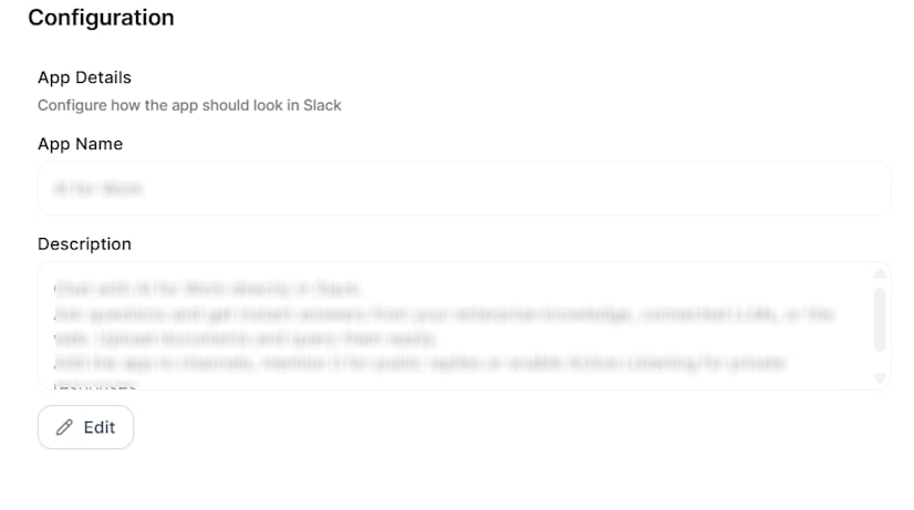 App display settings
