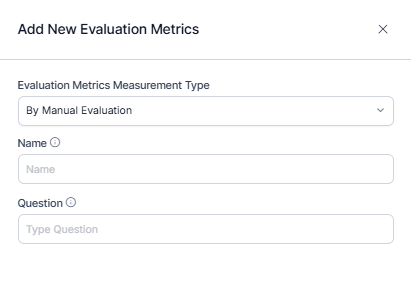 Manual Evaluation Metrics