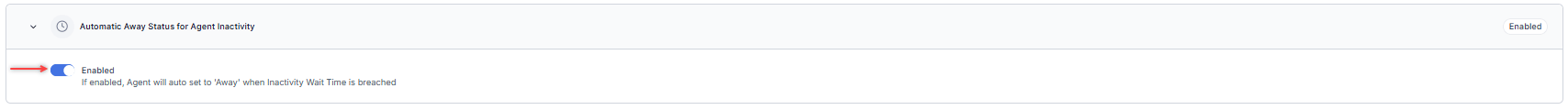 Enable Automatic Away
