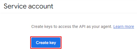 create key