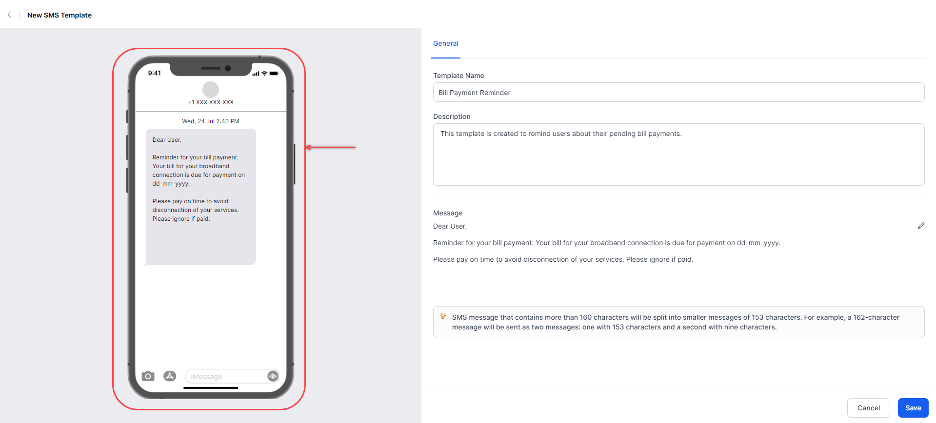 Message Preview