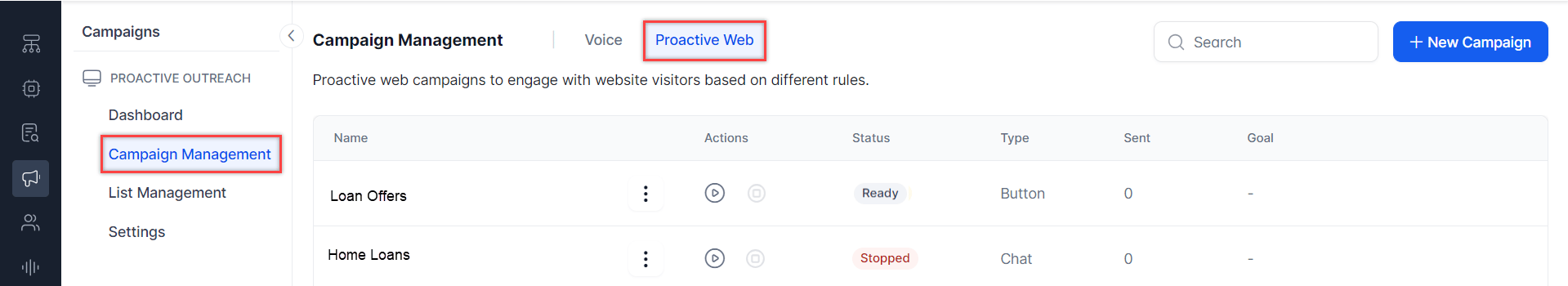 Proactive Web Page
