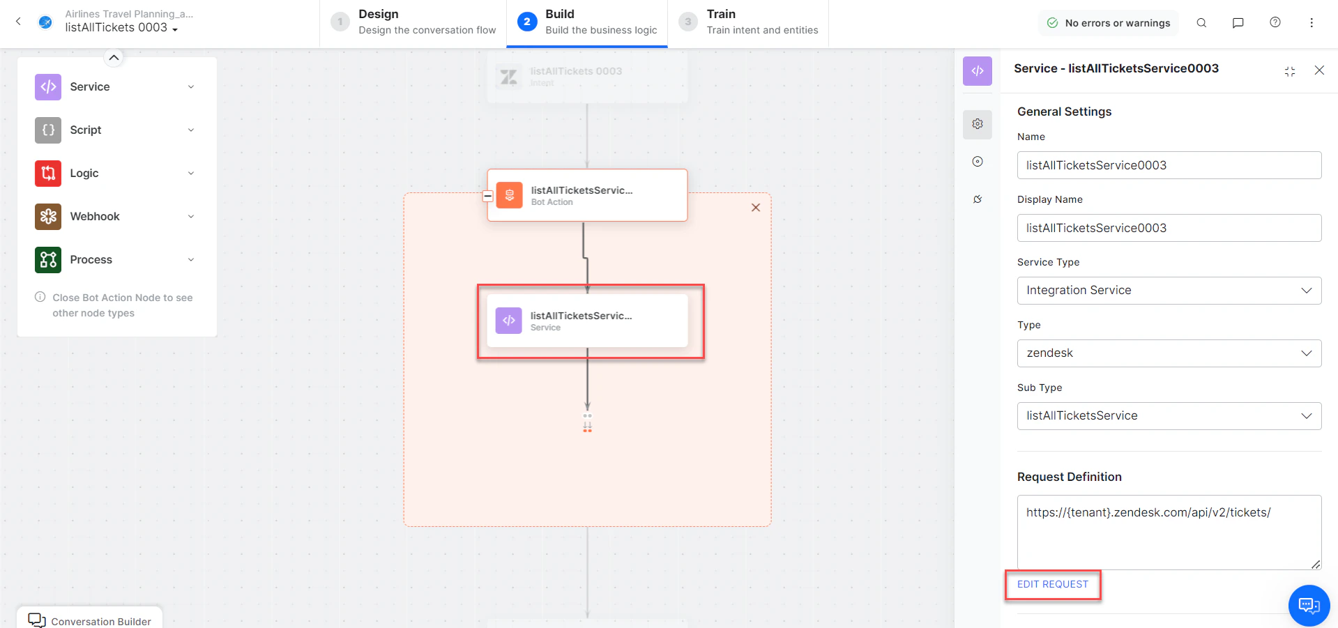 View All Tickets - Add Response