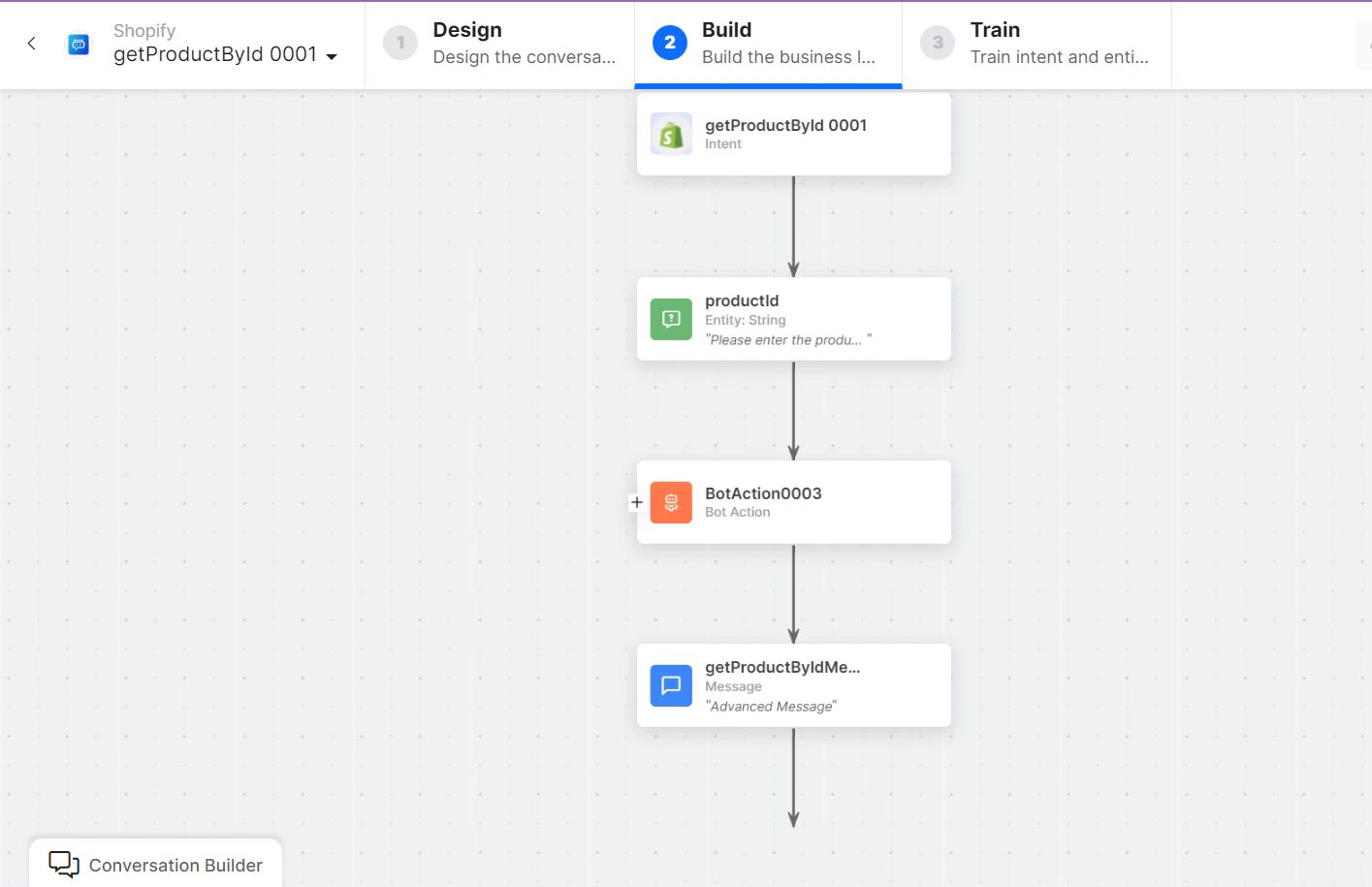 Get Product by ID dialog task is added