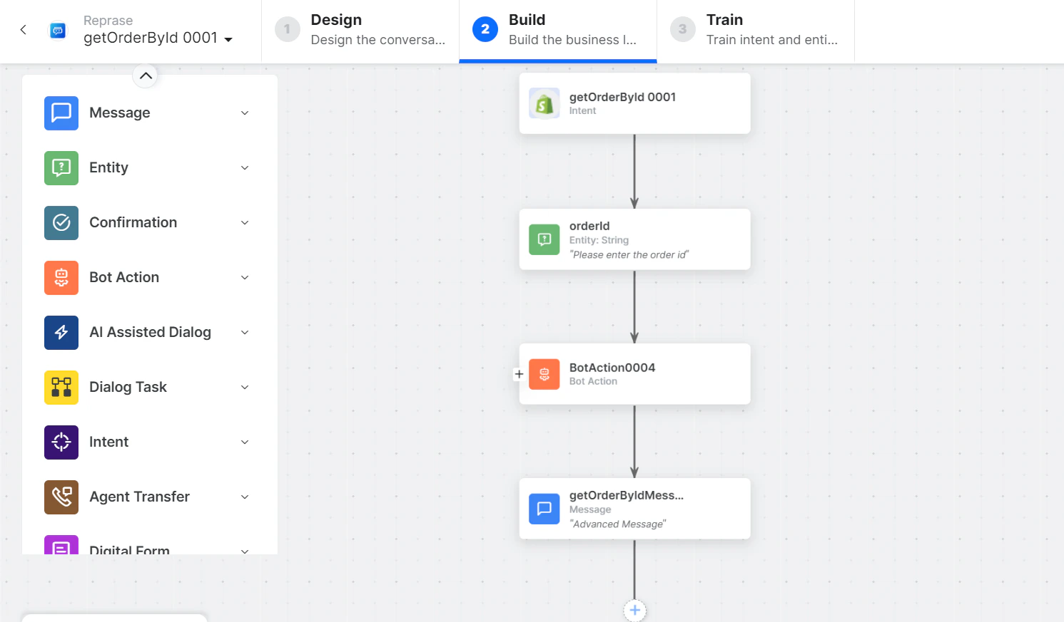 Get Order by ID dialog task is added