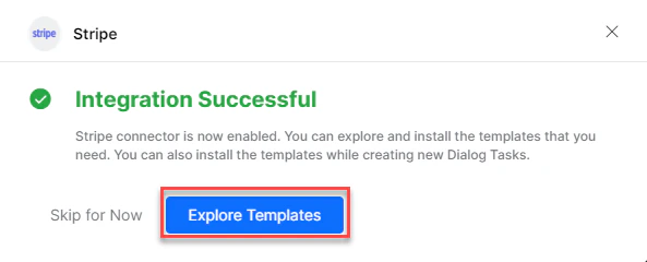 Integration successful