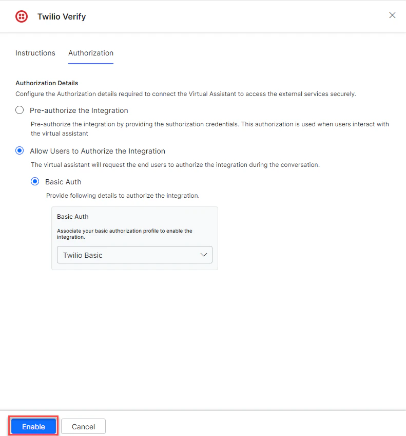 Integration Successful